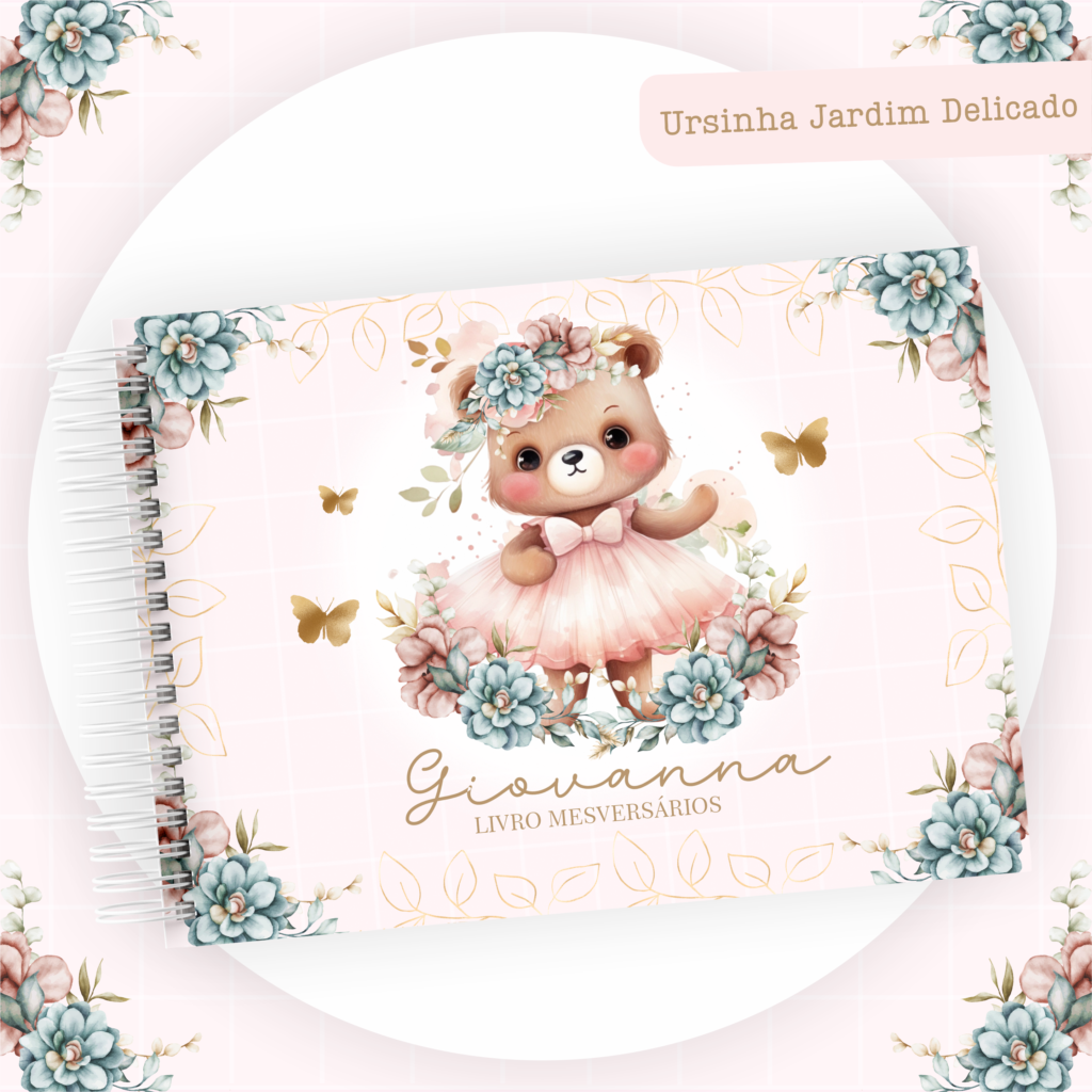 Ursinha Jardim Delicado - Kit Maternidade - Imagem 7