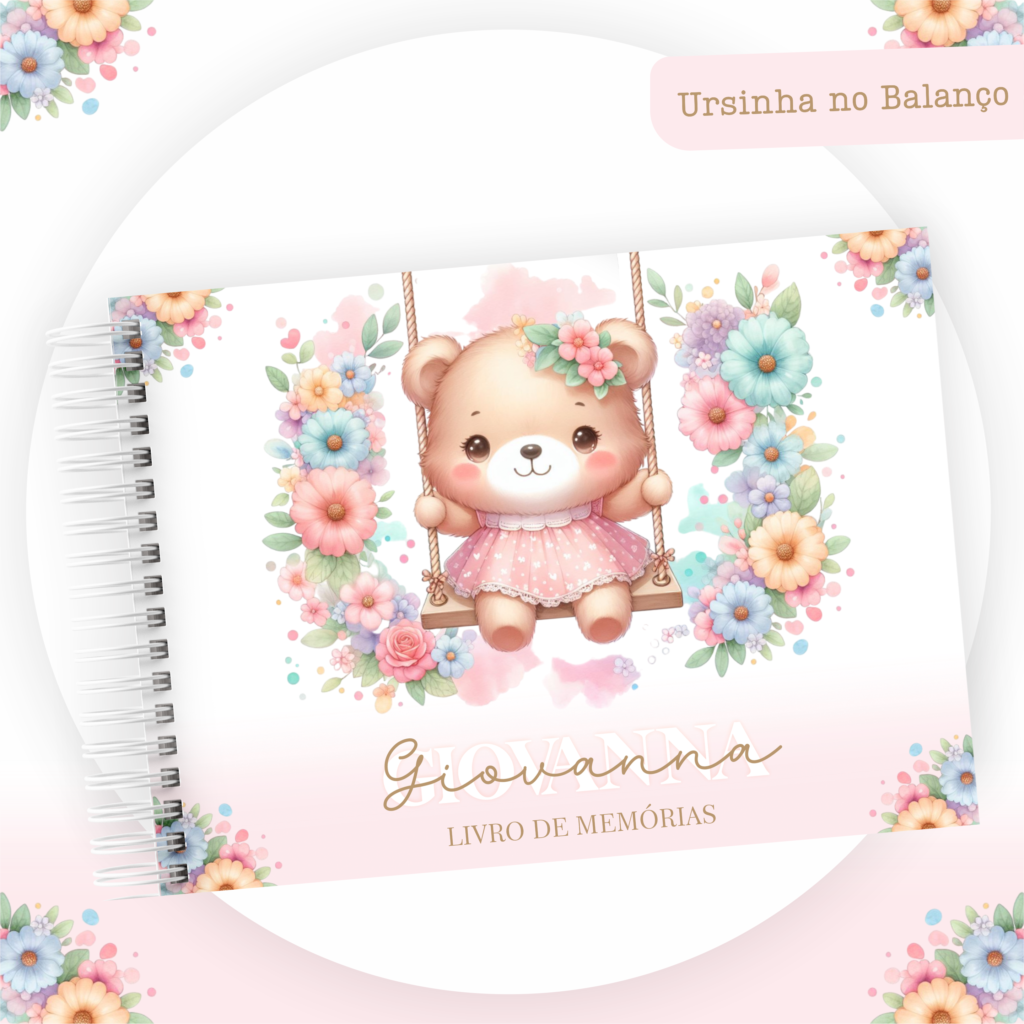 Ursinha no Balanço - Kit Maternidade - Imagem 10