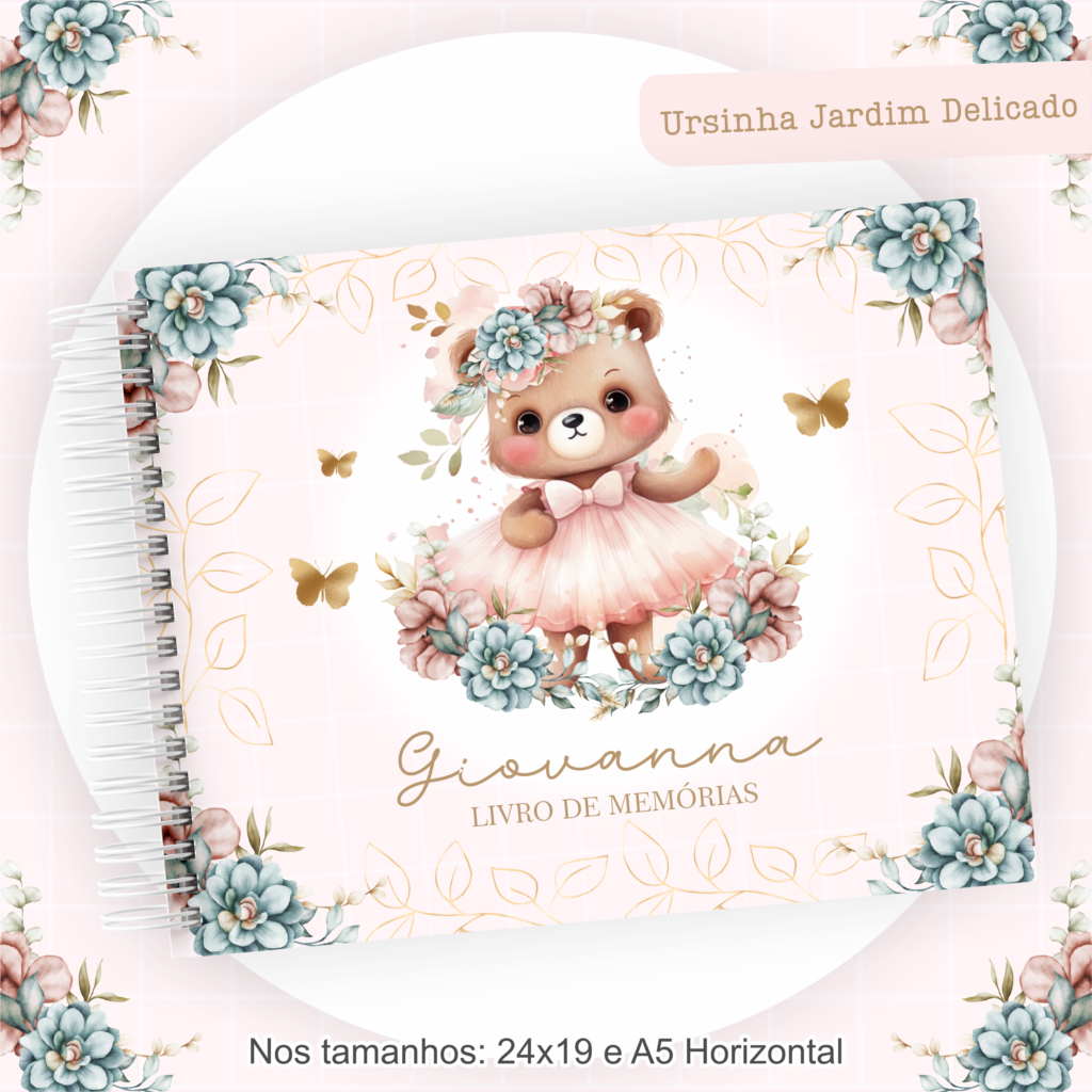 Ursinha Jardim Delicado - Kit Maternidade - Imagem 2