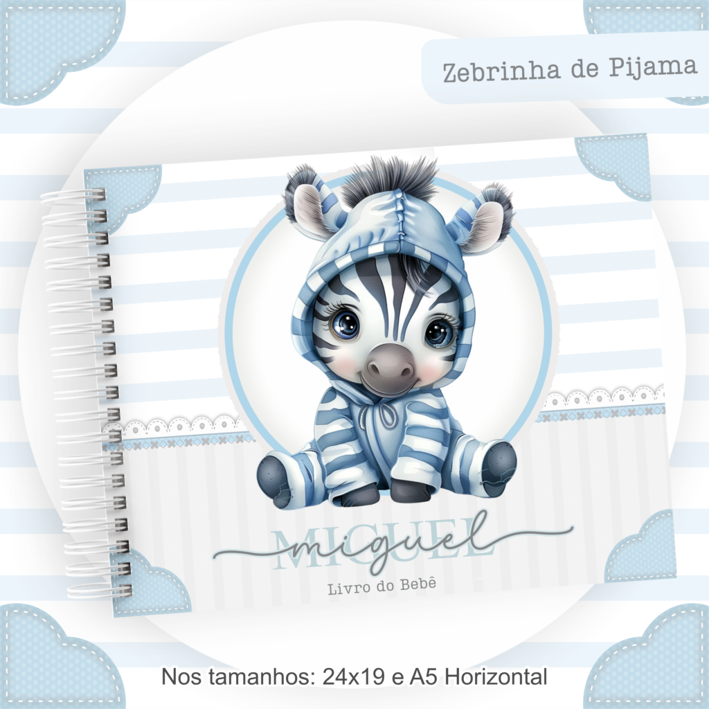 Zebrinha de Pijama - Kit Maternidade - Imagem 10