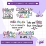 Lettering Dia das Mães 2024 (Luminous)
