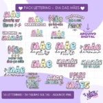 Lettering Dia das Mães 2024 (Luminous) - Imagem 2