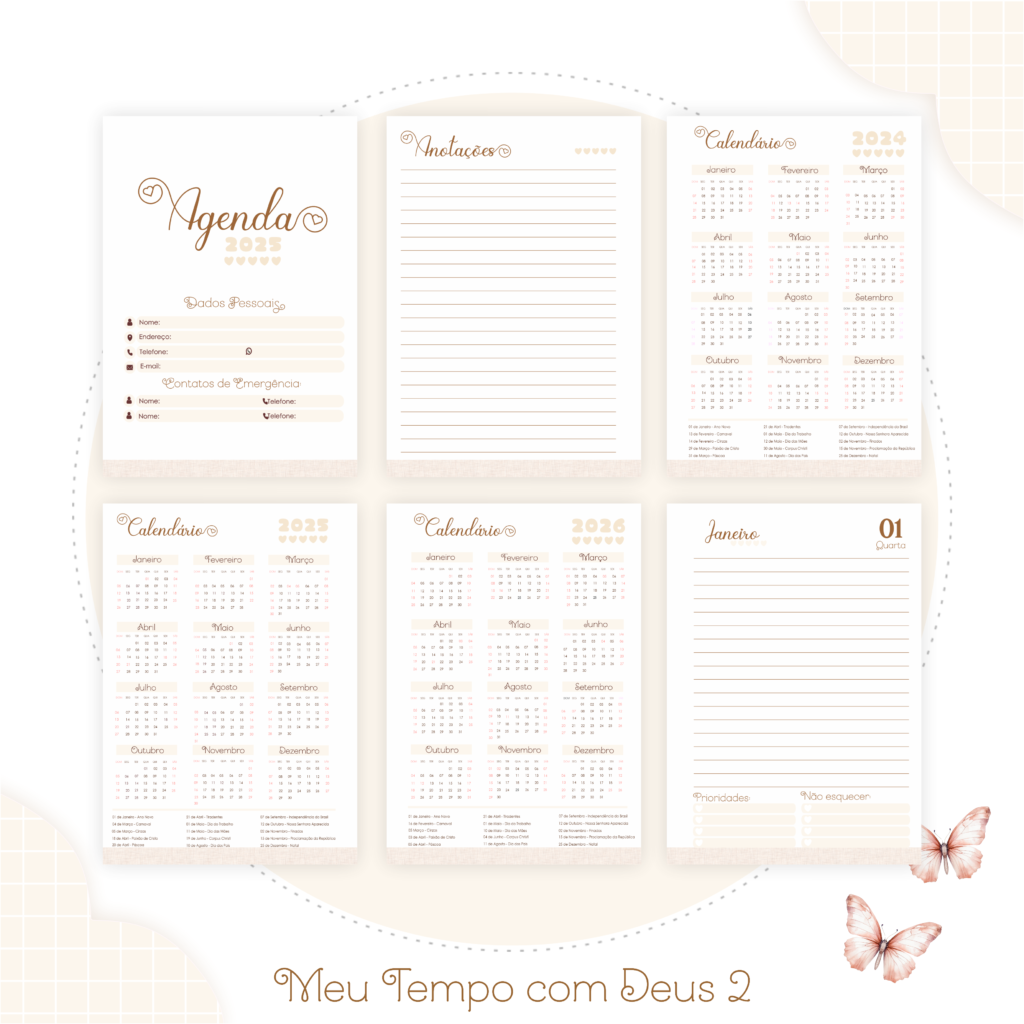 Kit CRISTÃO - Meu Tempo com Deus 1 (Pamella) - Imagem 6