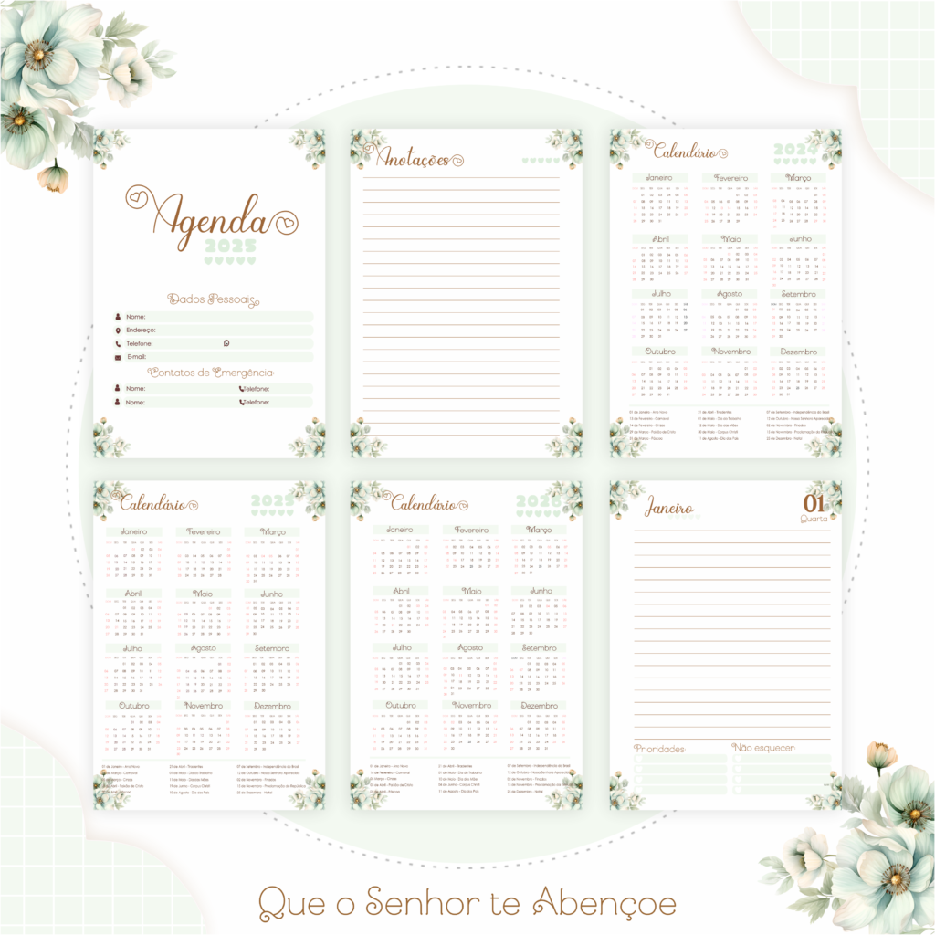 Kit CRISTÃO - Que o Senhor Te Abençoe (Pamella) - Imagem 6