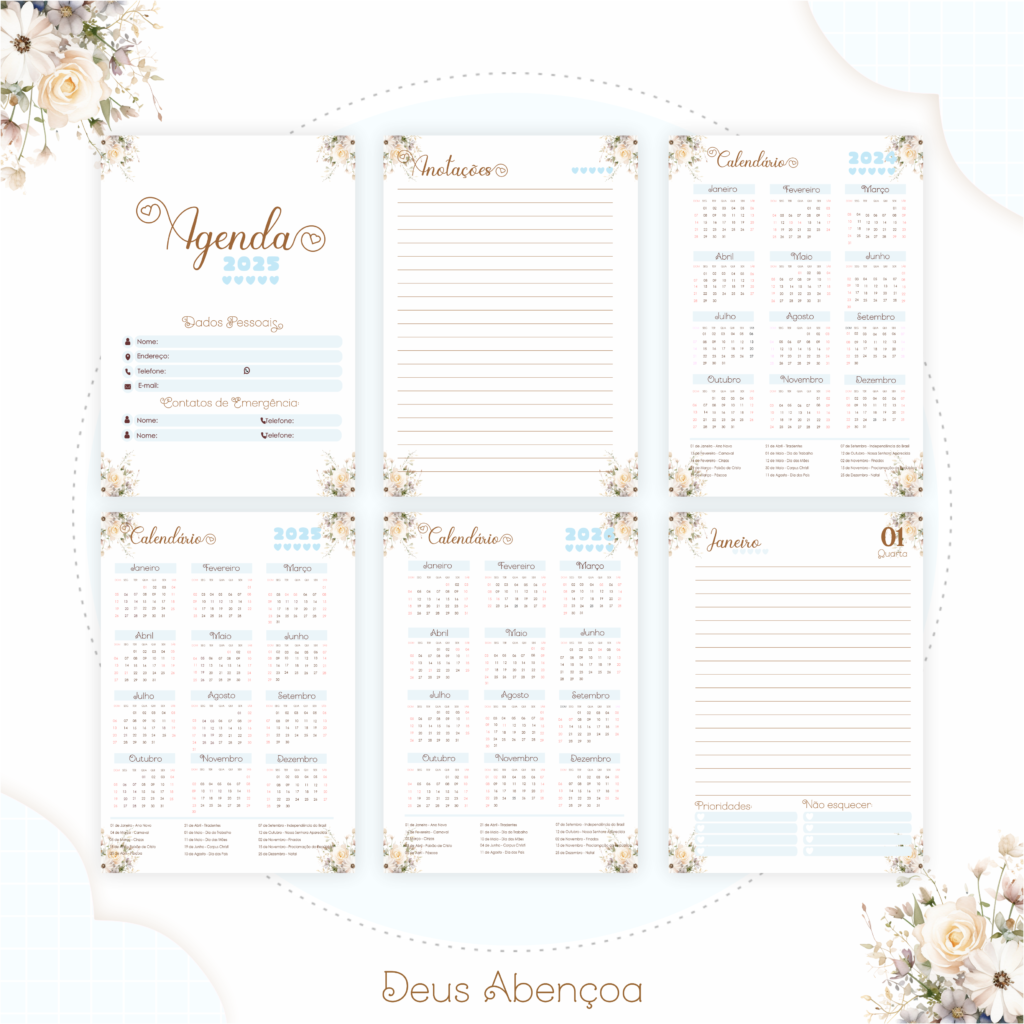 Kit CRISTÃO - Deus Abençoa (Pamella) - Imagem 6