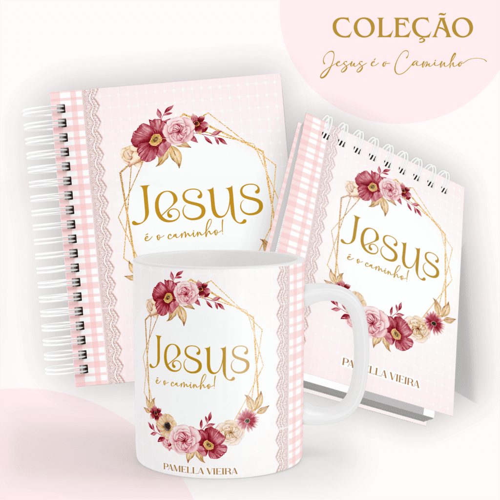 COMBO Jesus é o Caminho 2024 – 5 Modelos (Pamella) - Imagem 6
