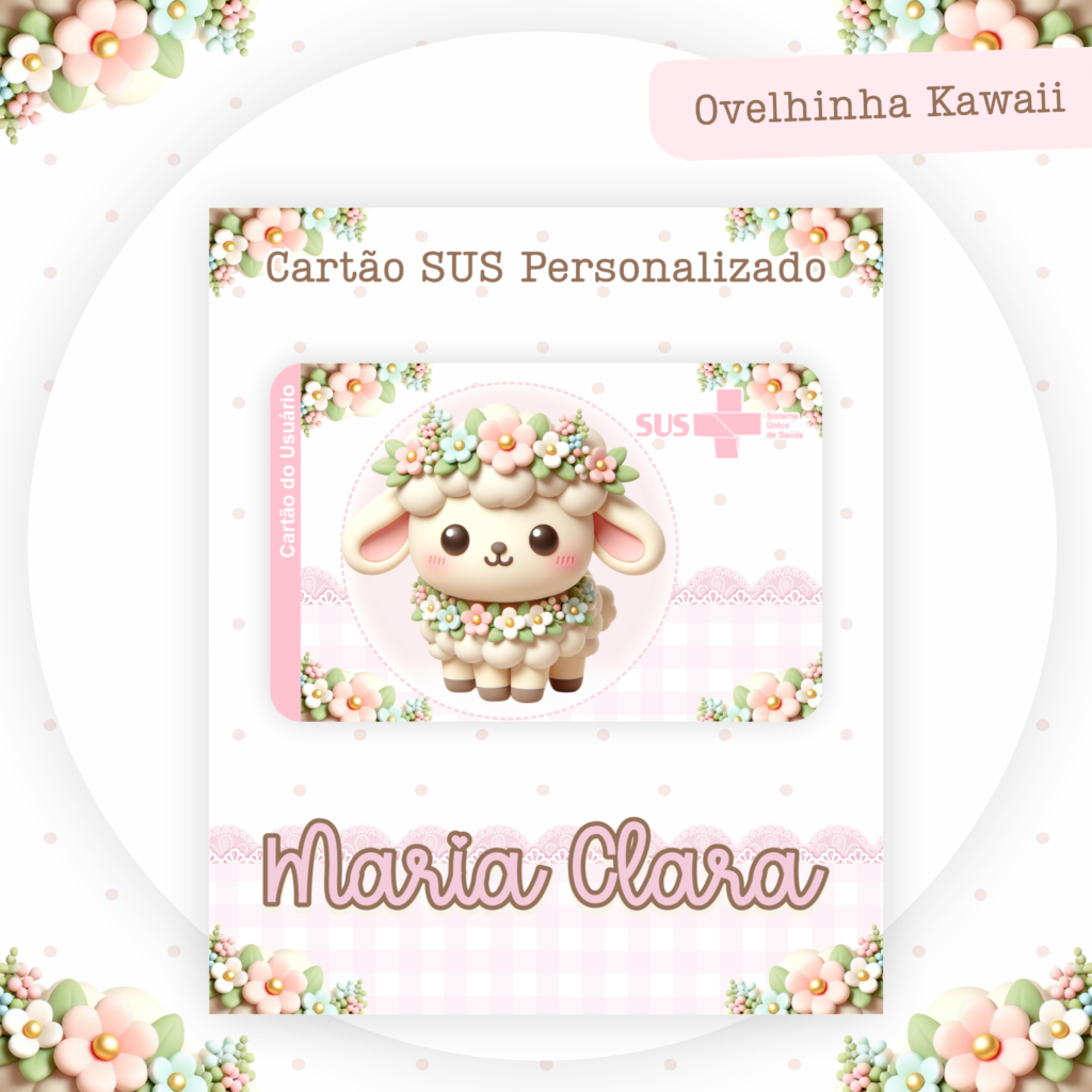 Ovelinha Kawaii - Kit Maternidade - Imagem 2