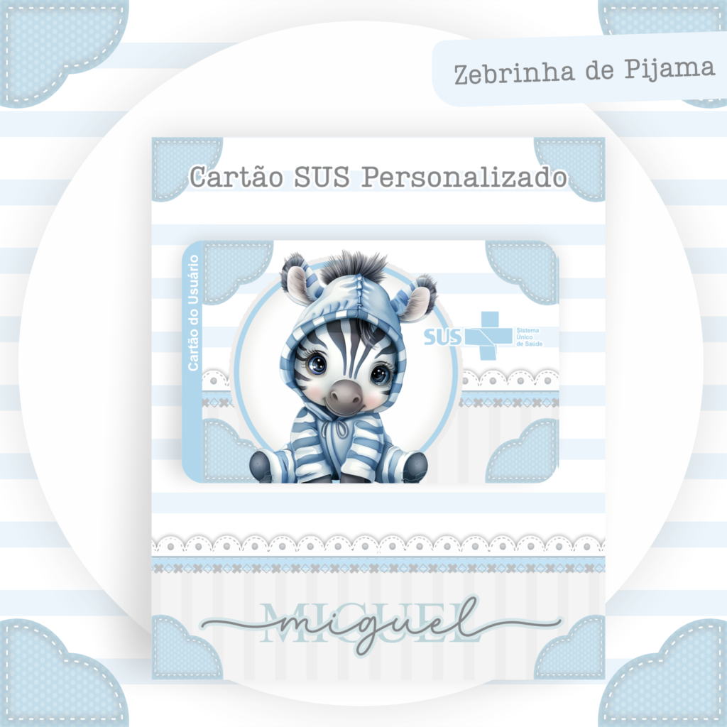 Zebrinha de Pijama - Kit Maternidade - Imagem 11