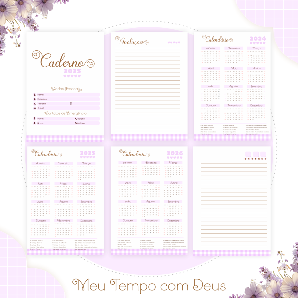 Kit CRISTÃO - Meu Tempo com Deus 2 (Pamella) - Imagem 7