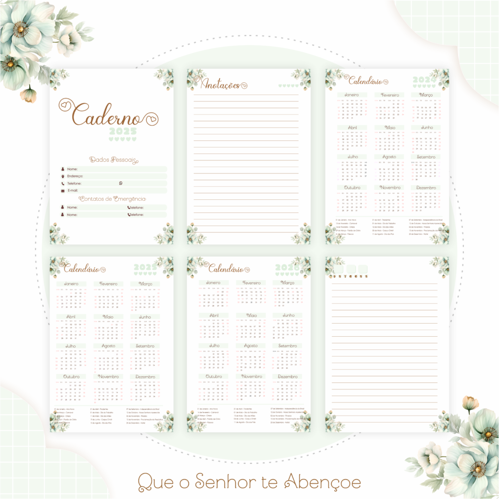 Kit CRISTÃO - Que o Senhor Te Abençoe (Pamella) - Imagem 7