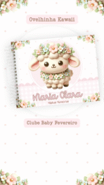 Ovelinha Kawaii - Kit Maternidade - Imagem 3