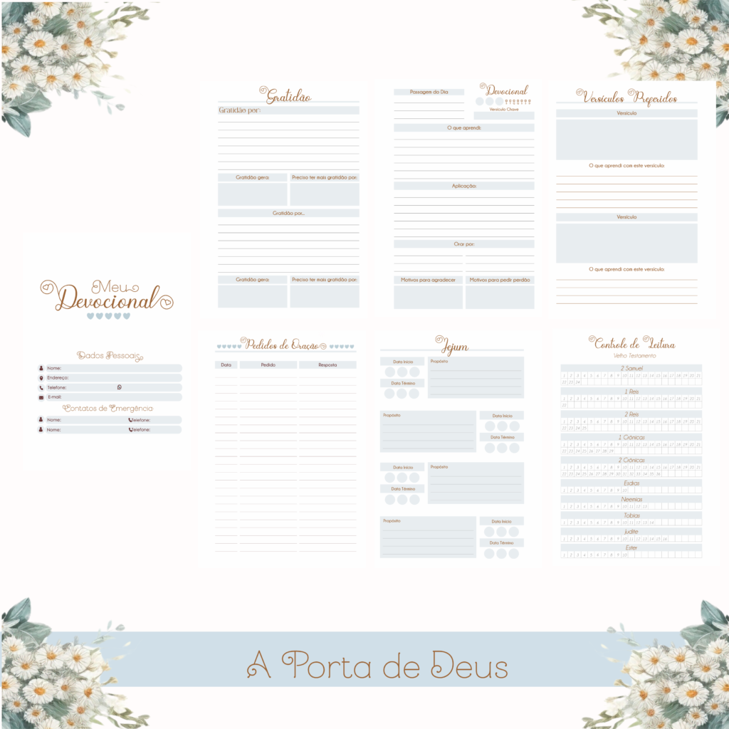 Kit CRISTÃO - A Porta de Deus (Pamella) - Imagem 8