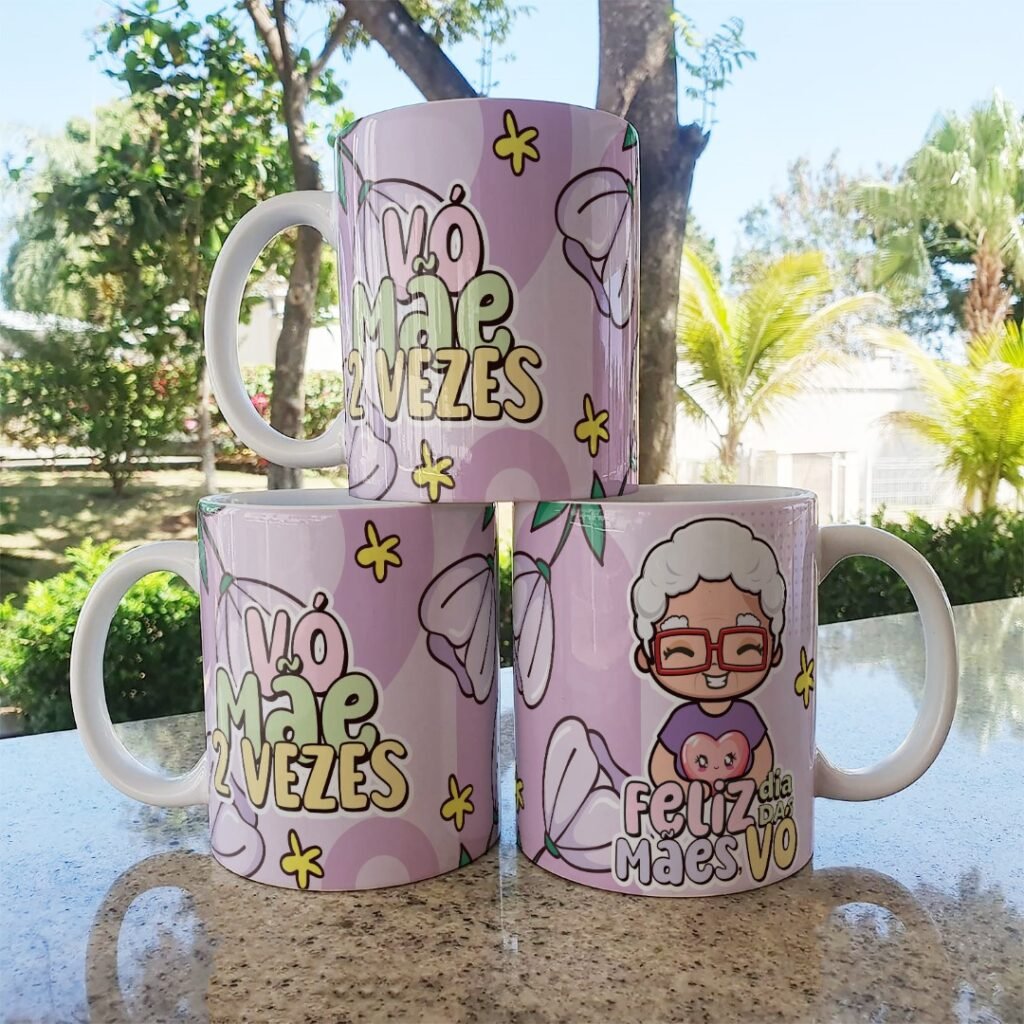 Mães 2024 – Personagens Cute - Artes Canecas (Yukina) - Imagem 8