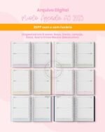 Miolo Agendas A5 2025 (Branco Papel) - Imagem 6