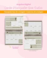 Combo Planejador Duo Fadas (Branco Papel) - Imagem 9