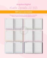 Miolo Agendas A5 2025 (Branco Papel) - Imagem 7