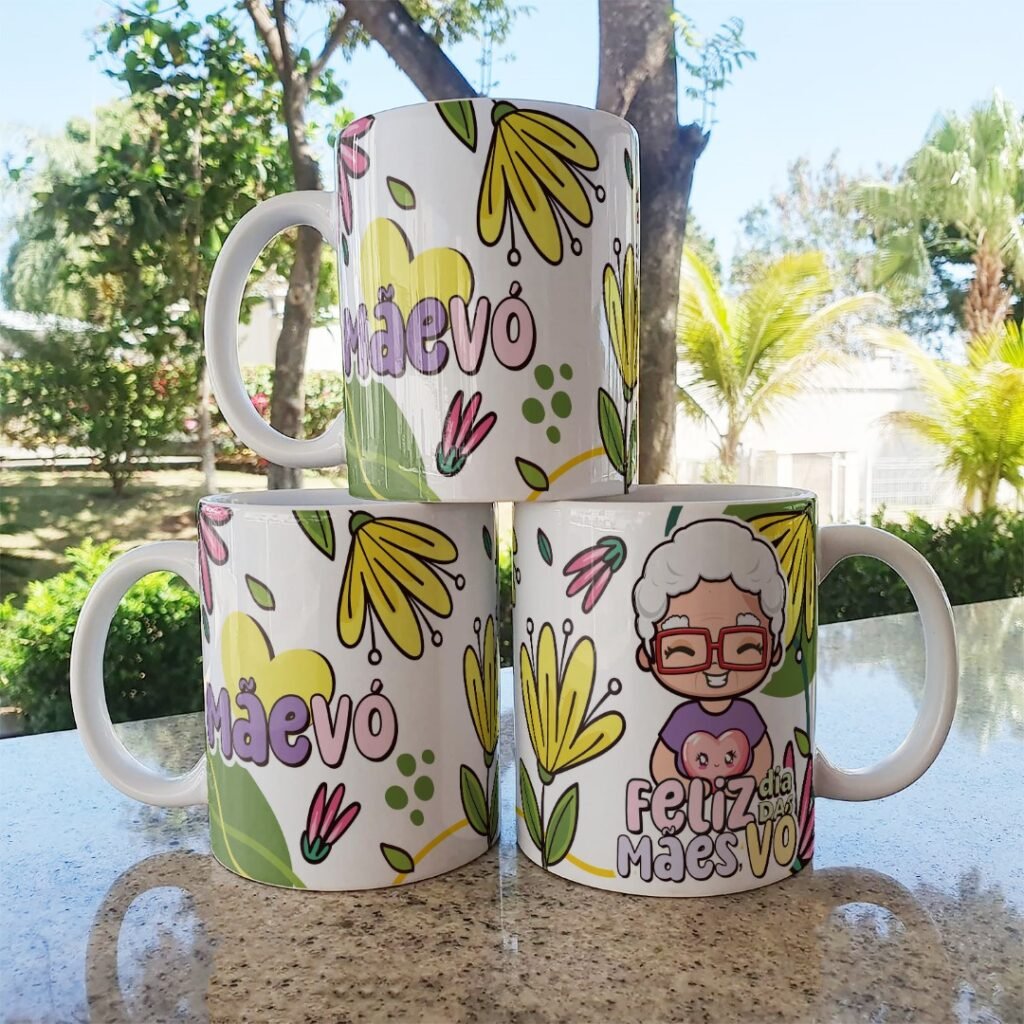 Mães 2024 – Personagens Cute - Artes Canecas (Yukina) - Imagem 9