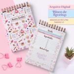 Bloco de Receitas - Dia das Mães (Rafa Design)