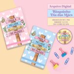 FREEBIE Bloquinho Cartonado Dia das Mães (Rafa Design)