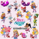 Alice na Doceria - Kit Digital