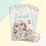 Kit Coelho Cute – Menino e Menina (Fuxicando Arte) - Imagem 19