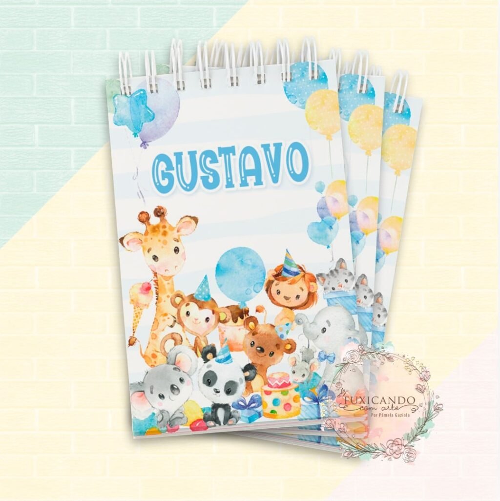 Kit Festa na Floresta – Menino e Menina (Fuxicando Arte) - Imagem 12