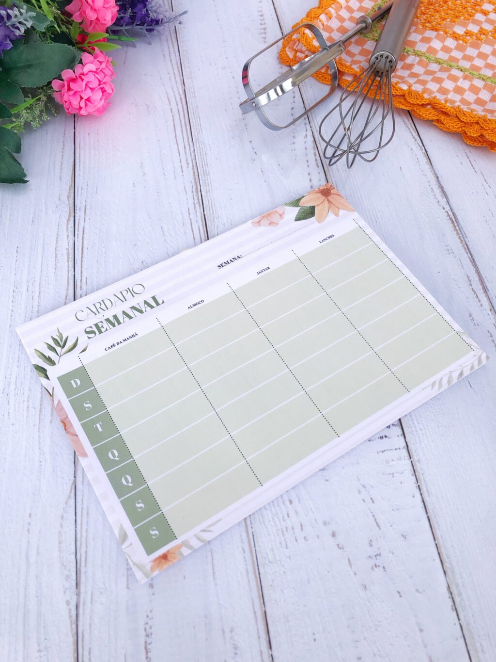 Kit Cozinhando com Amor - Blocos | Caderno Receita | Listinhas - Imagem 29