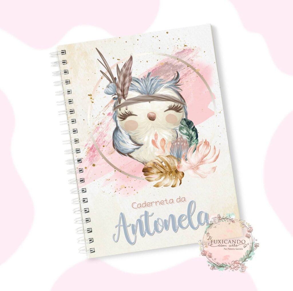 Kit Coruja Boho (Fuxicando Arte) - Imagem 15