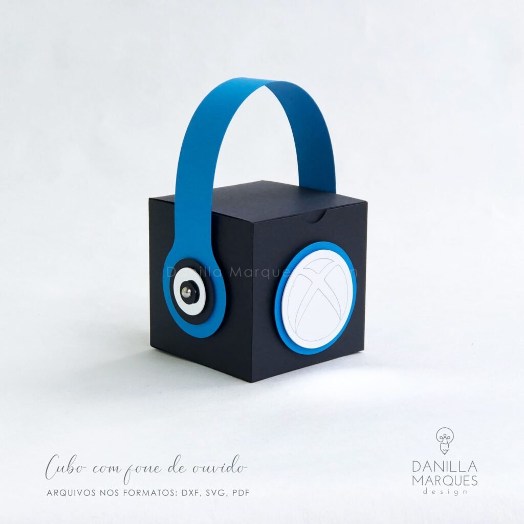 Molde CUBO FONE DE OUVIDO - Imagem 1