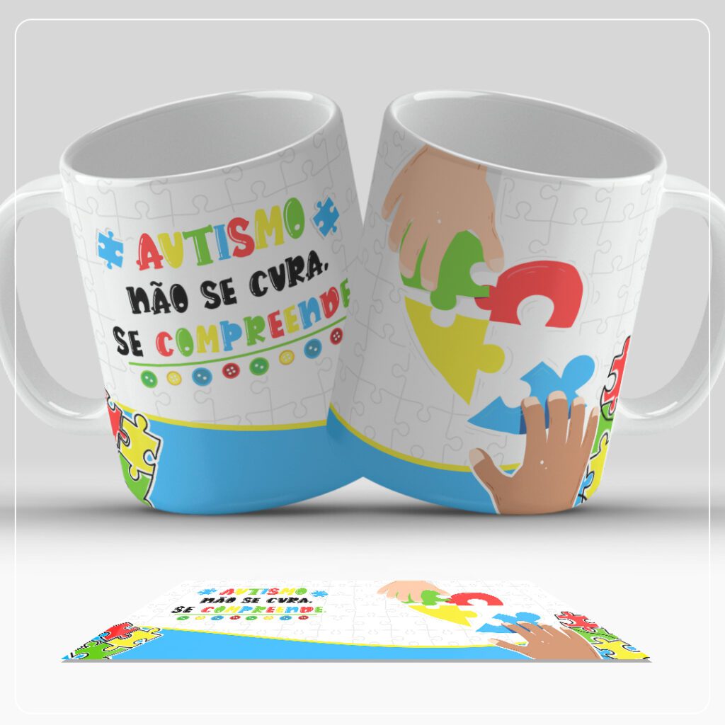 COMBO Autismo – COM/SEM Foto (Familia Sublimatica) - Imagem 14