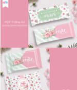 Kit Printables - Embalagem Chocolate Dia das Mães (Balloon) - Imagem 4