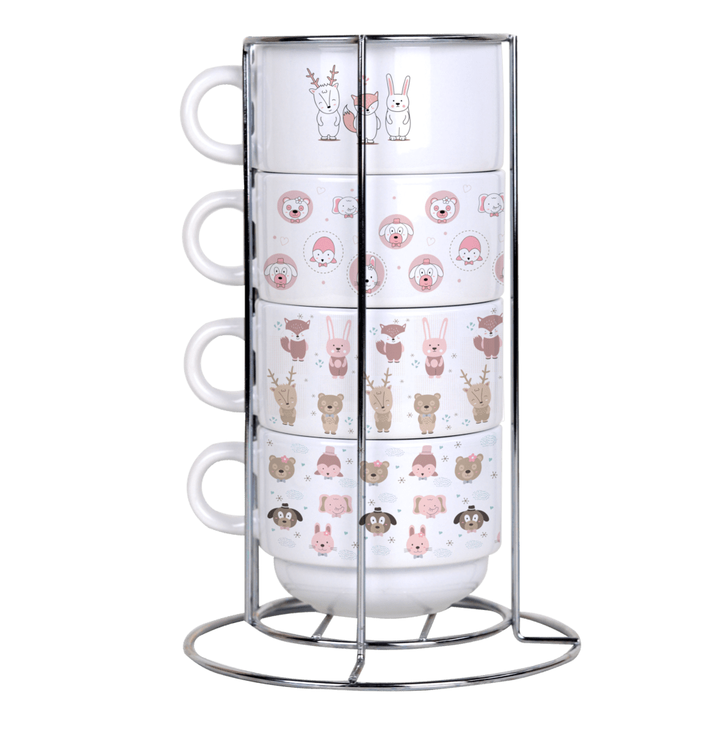 Artes Fofas e Divertidas - Torre de Xícaras - Imagem 3