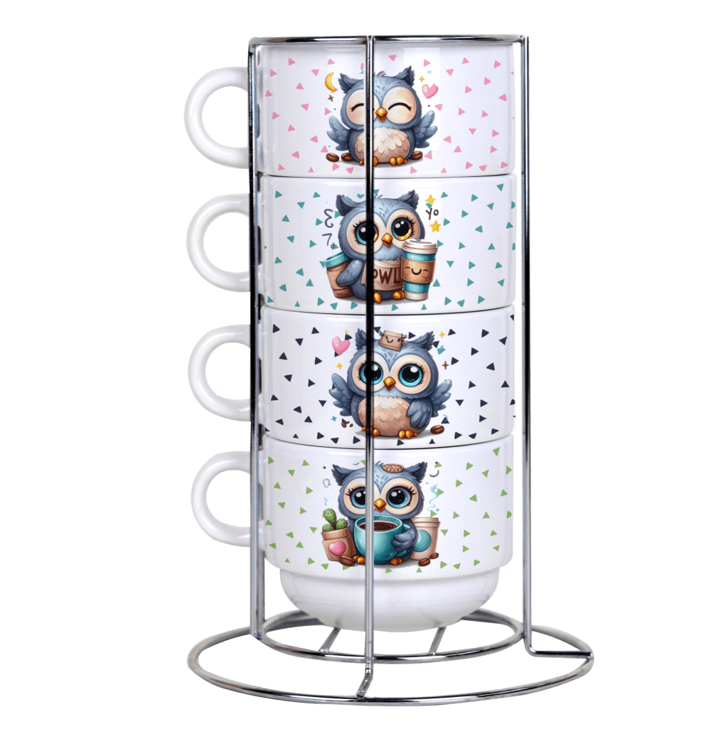 Artes Fofas e Divertidas - Torre de Xícaras - Imagem 2