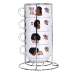 Artes Fofas e Divertidas - Torre de Xícaras