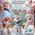 Frozen Doceria 3D - Kit Digital