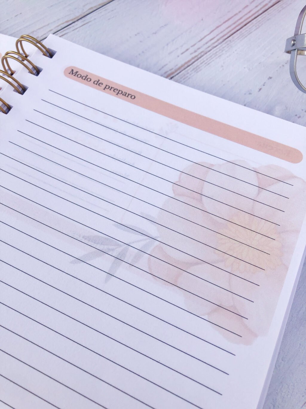 Kit Cozinhando com Amor - Blocos | Caderno Receita | Listinhas - Imagem 6