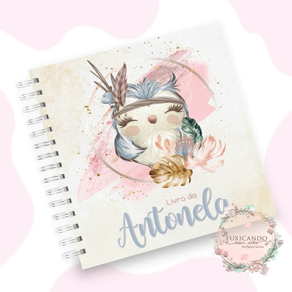 Kit Coruja Boho (Fuxicando Arte) - Imagem 16