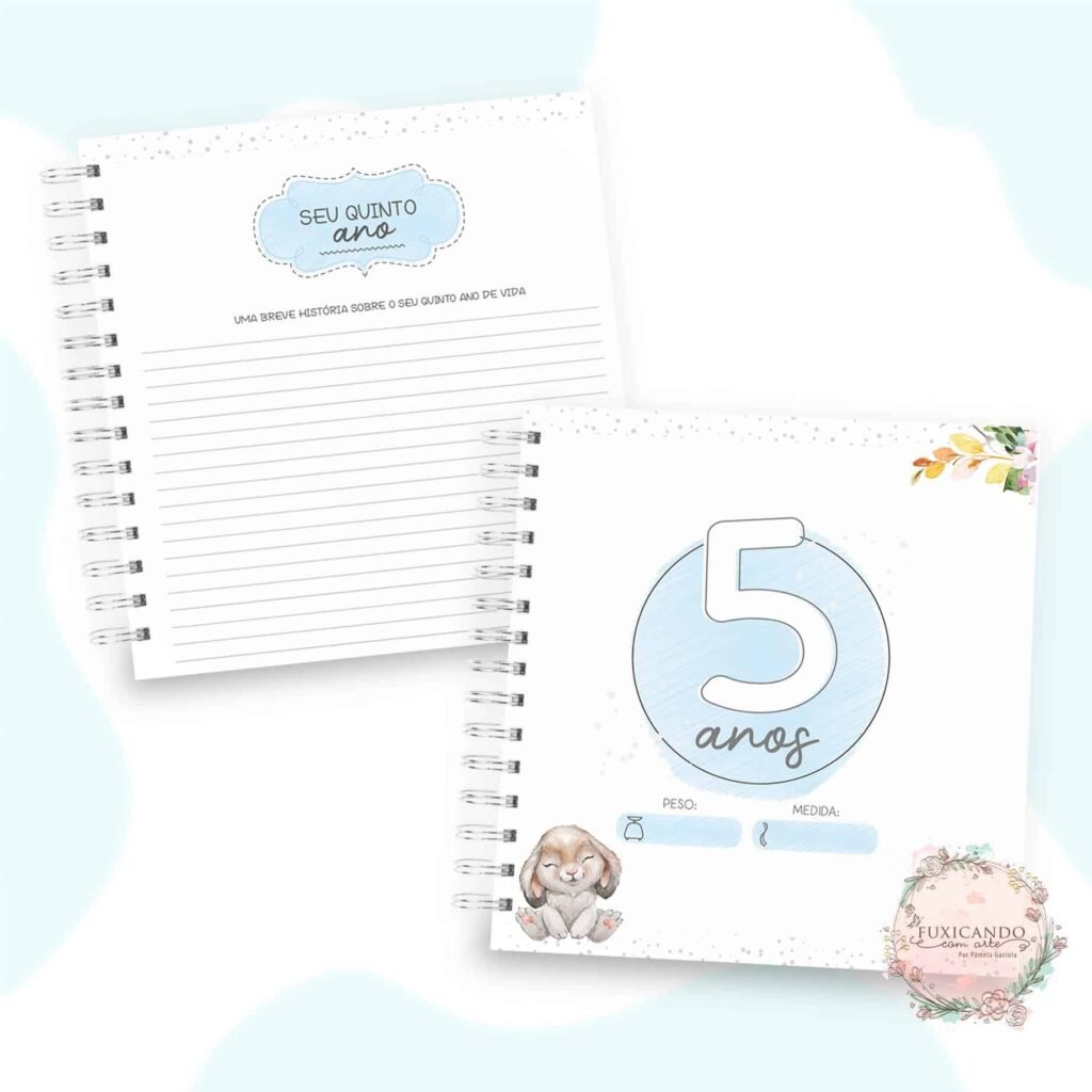 Kit Coelho Cute – Menino e Menina (Fuxicando Arte) - Imagem 12
