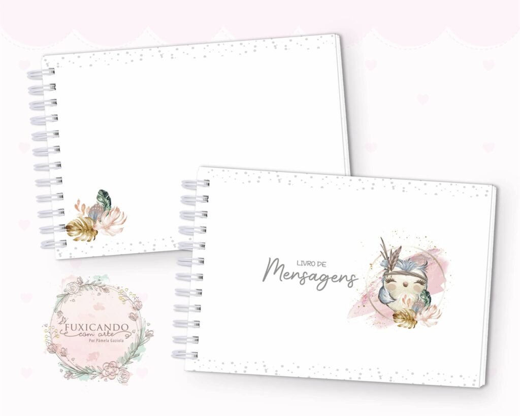 Kit Coruja Boho (Fuxicando Arte) - Imagem 6