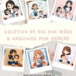 Topos de Bolo - Coletiva Dia Das Mães (Meu Cantinho Papelaria)