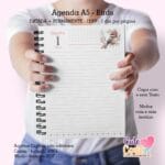 PACK BIRDS – Agenda A5 – PERMANENTE + DATADA 2025 – 1 DPP - 4 Miolos COM e SEM Hora (Cute Corte) - Imagem 4