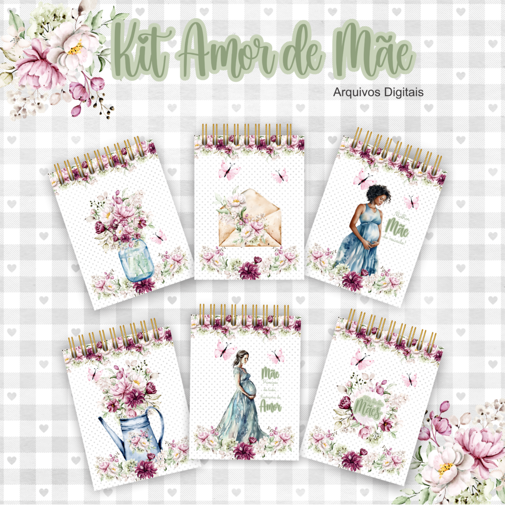 Kit Amor de Mãe (Crys Arts) - Imagem 6