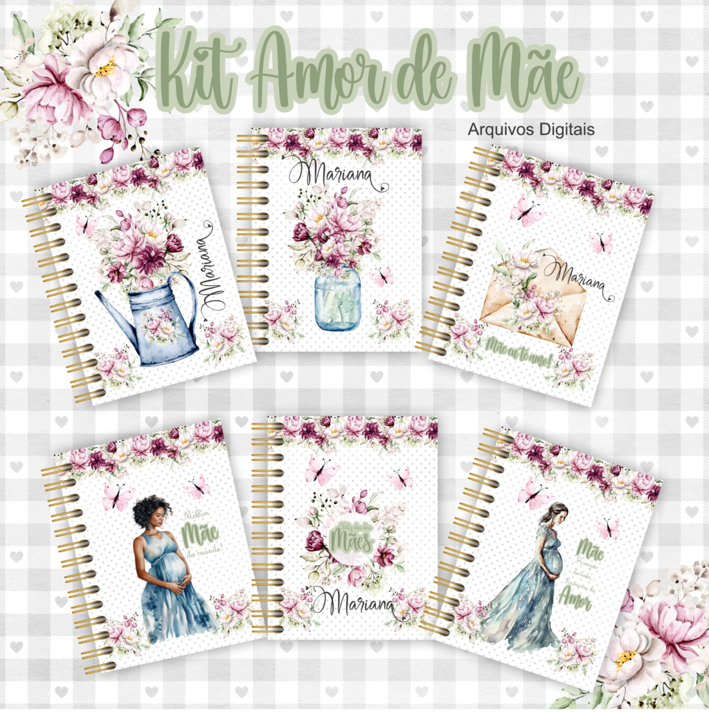 Kit Amor de Mãe (Crys Arts) - Imagem 1