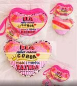 Coração Dia Das Mães - Estampa Para Almofada | Bolsinha