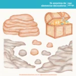 Fundo do Mar – Cliparts em aquarela (Estudio Daiane) - Imagem 4