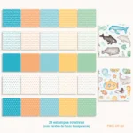 Fundo do Mar – Cliparts em aquarela (Estudio Daiane) - Imagem 2