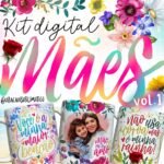 DIA DAS MÃES 2024 Vol1- Kit Digital | Canecas (Abacaxi Sublimatico)