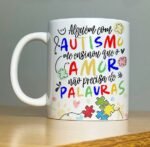 LANÇAMENTO Autismo - Kit Digital | Canecas (Abacaxi Sublimatico) - Imagem 6