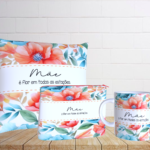 Almofada | Necessarie | Caneca - Dia das Mães - Kit 4 (Maria Fumaça)