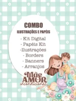 Mãe Amor Incondicional - Combo de Ilustração (Tita)
